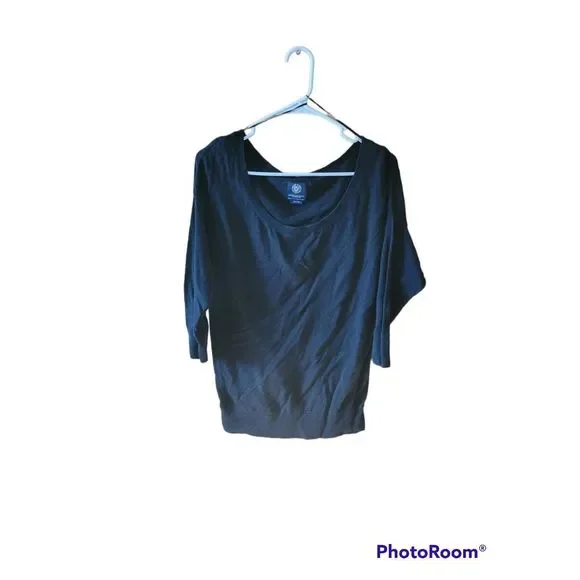 American eagle black dolman sweater lounge work attire comfortable medium - Picture 1 of 3